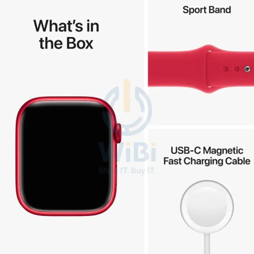 Apple Watch Series 8 - OLED / 32GB / 45mm / Bluetooth / Wi-Fi / Cellular / Red Smart Watches > Offer Zone