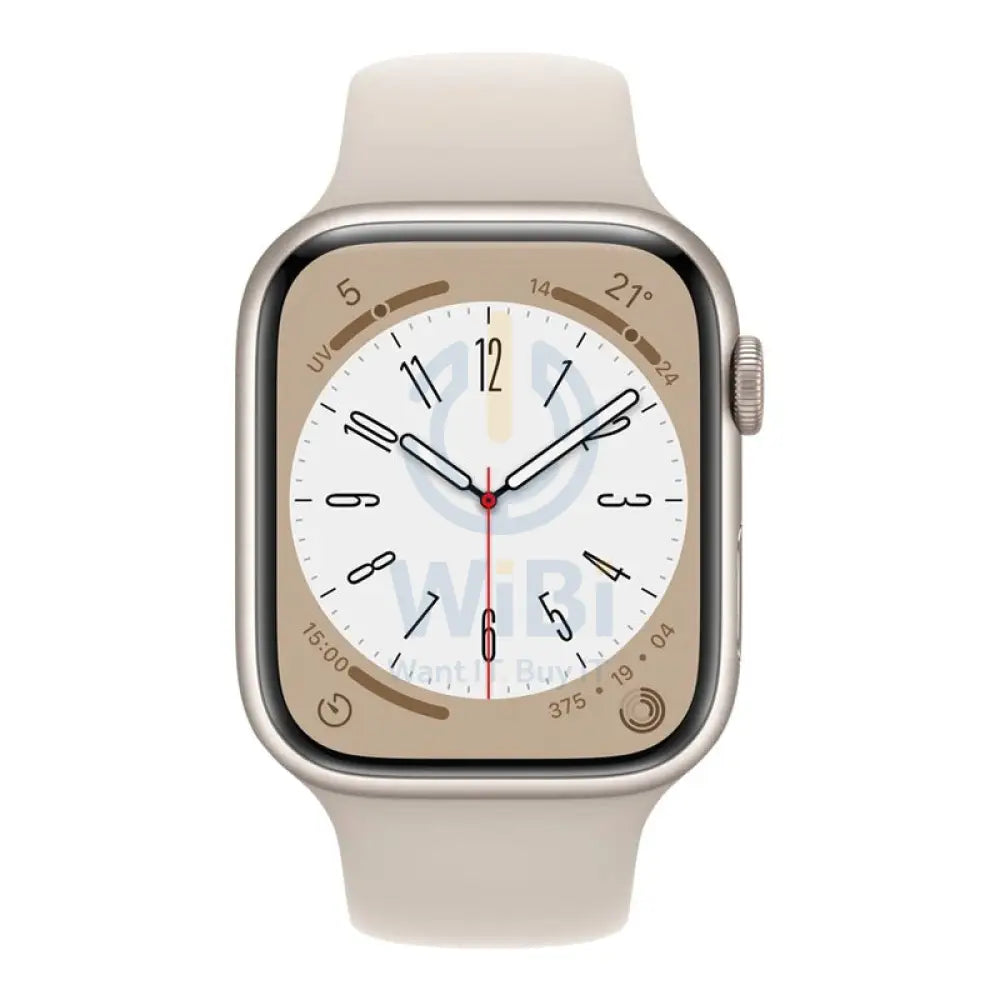 Apple Watch Series 8 - OLED / 32GB / 45mm / Bluetooth / Wi-Fi / Cellular / Starlight