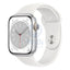 Apple Watch Series 8 - OLED / 32GB / 45mm / Bluetooth / Wi-Fi / Silver Smart Watches