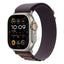 ابل ساعة ألترا 2 - LTPO OLED / 64 جيجابايت / 49 مم / بلوتوث / بلوتوث / واي-فاي / خلوي / صغير / حلقة نيلي نيلي نيلي ألبيني