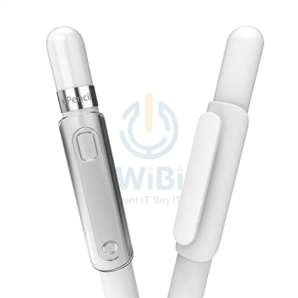 Araree A-Clip For Apple Pencil 2 Pcs Set - Clear And White Accessories > Mobiles & Tablets > Tablets > Stylus & Pencil