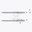 Araree A-Clip For Apple Pencil 2 Pcs Set - Clear And White Accessories > Mobiles & Tablets > Tablets > Stylus & Pencil