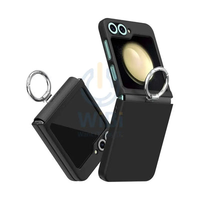 Araree Aero Flex Case With Finger Ring Holder - Samsung Galaxy Z Flip 6 / Black Accessories > Mobiles & Tablets >