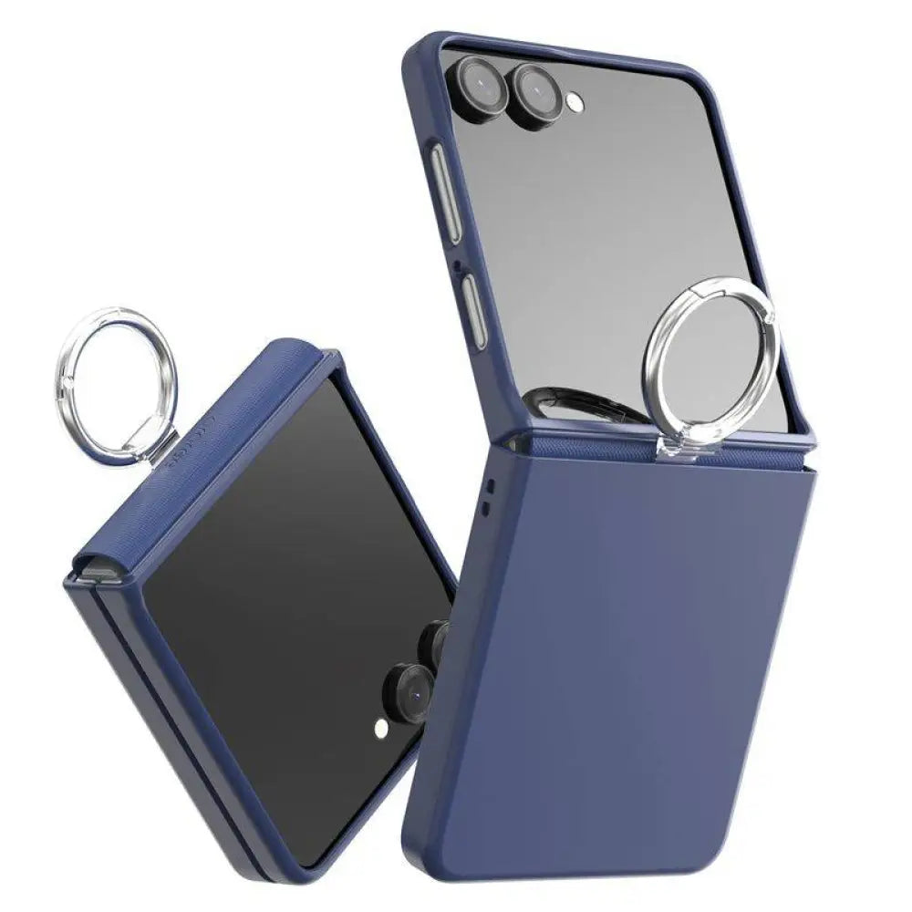 Araree Aero Flex Case With Finger Ring Holder - Samsung Galaxy Z Flip 7 / Navy Accessories > Mobiles & Tablets >