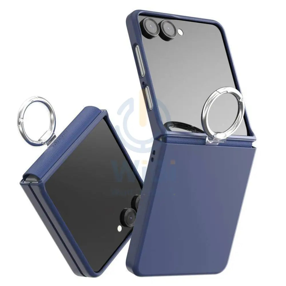 Araree Aero Flex Case With Finger Ring Holder - Samsung Galaxy Z Flip 7 / Navy Accessories > Mobiles & Tablets >