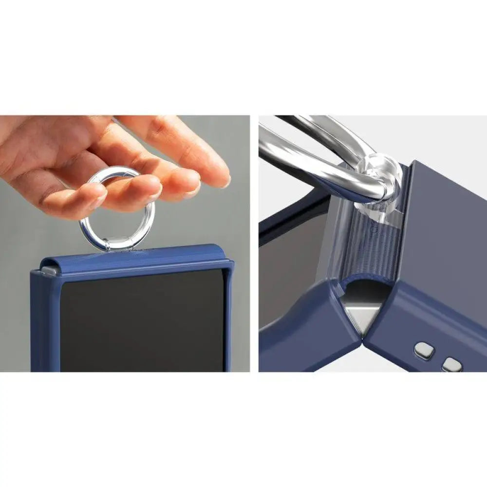 Araree Aero Flex Case With Finger Ring Holder - Samsung Galaxy Z Flip 7 / Navy Accessories > Mobiles & Tablets >