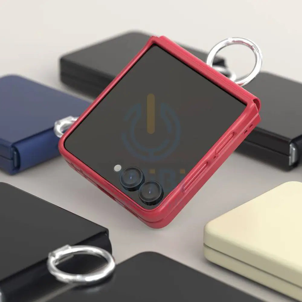 Araree Aero Flex Case With Finger Ring Holder - Samsung Galaxy Z Flip 7 / Pink Accessories > Mobiles & Tablets >