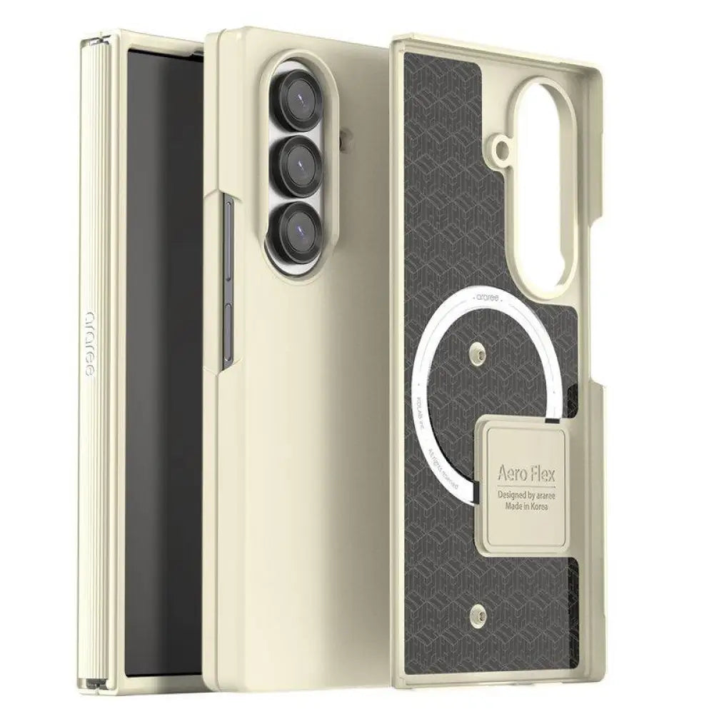 Araree Aero Flex Magsafe Case - Samsung Galaxy Z Fold 7 / Cream Accessories > Mobiles & Tablets > Mobiles > Covers &