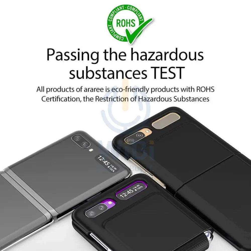 Araree Aero Flex Series Case - Samsung Galaxy Z Flip / Black Accessories > Mobiles & Tablets > Mobiles > Covers & Cases
