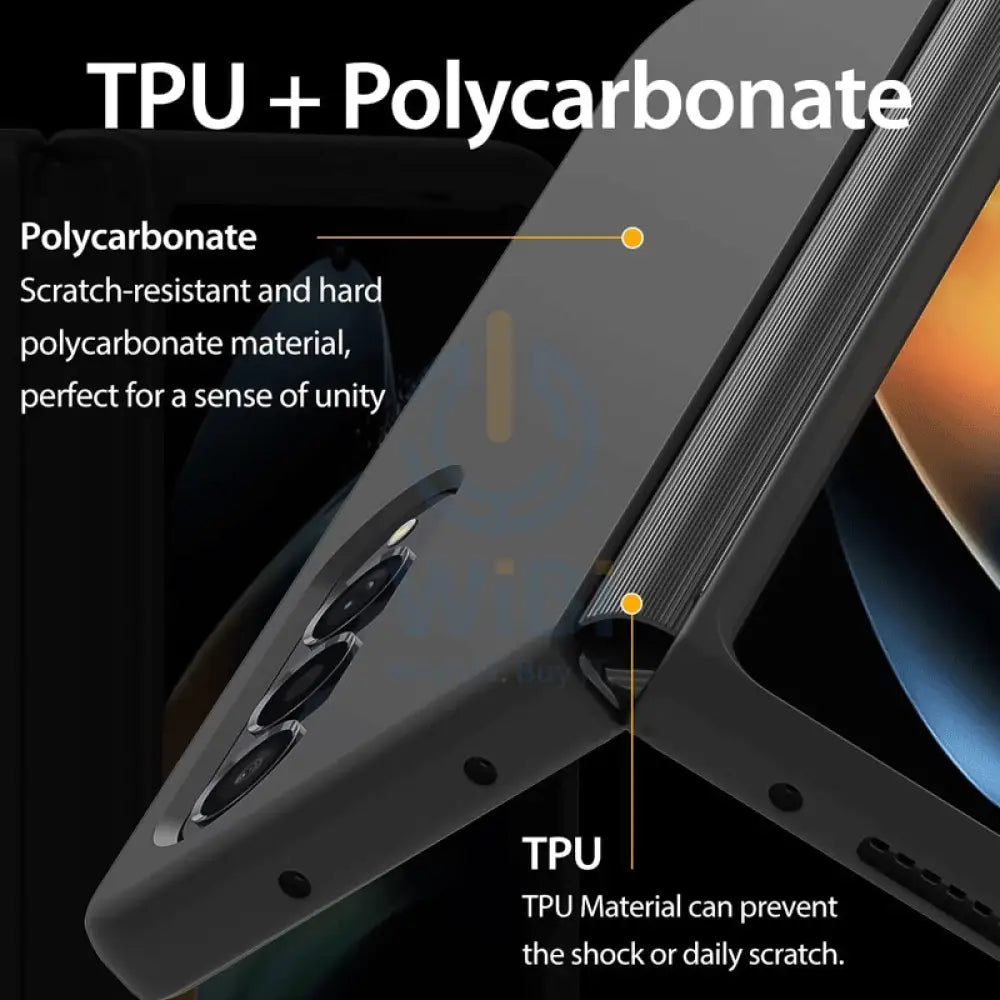 Araree Aeroflex Case For Z Fold 4 - Black Accessories > Mobiles & Tablets