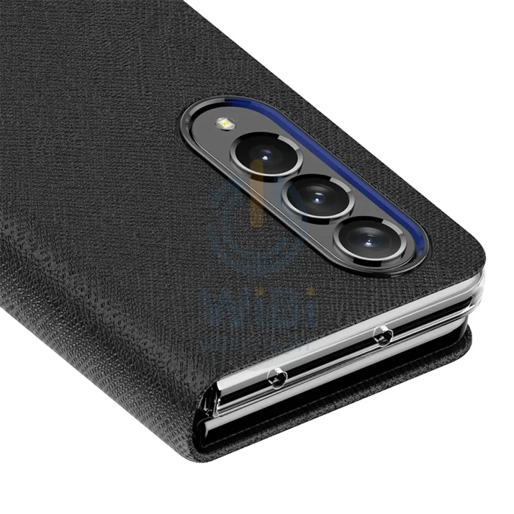 Araree Bonnet C Diary Case For Z Fold 4 - Black Accessories > Mobiles & Tablets
