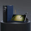 Araree Bonnet Dairy Stand Wallet Case For Samsung Galaxy S23 Ultra - Ash Blue Accessories > Mobiles & Tablets