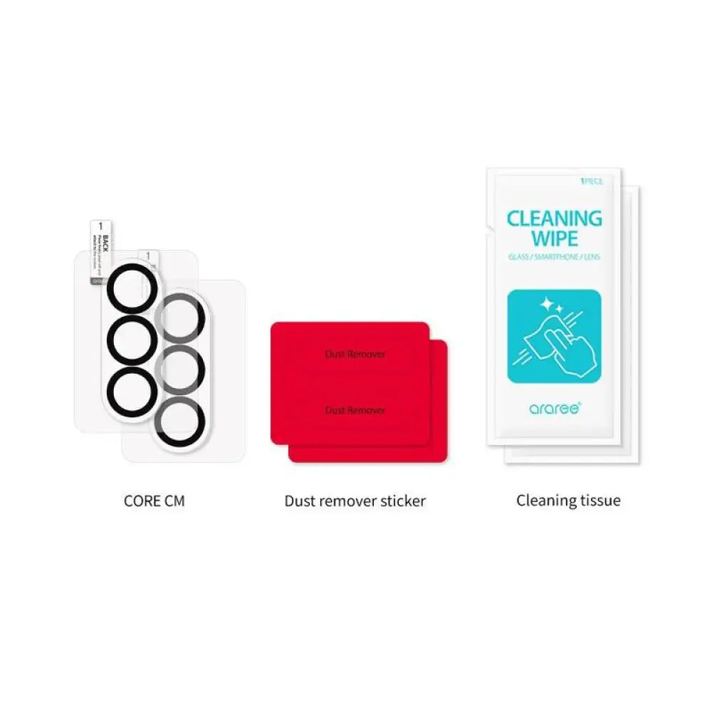 Araree C-Sub Core Camera Lens Protector Tempered Glass - Samsung Galaxy Z Fold 7 / Clear / Pack Of 2 Accessories >
