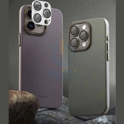Araree C-Sub Core MB Tempered Glass Camera Lens Protector - Apple iPhone 15 Pro / 15 Pro Max - Silver Accessories >