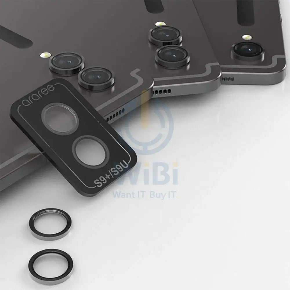 Araree C-Sub Core MR Individual Metal Ring Camera Lens Protector Glass - Samsung Galaxy Tab S9 Plus/S9 Ultra / Clear