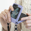 Araree Canvas Diary Flip Case - Samsung Galaxy Z Flip 5 / Purple Accessories > Mobiles & Tablets > Mobiles > Covers &