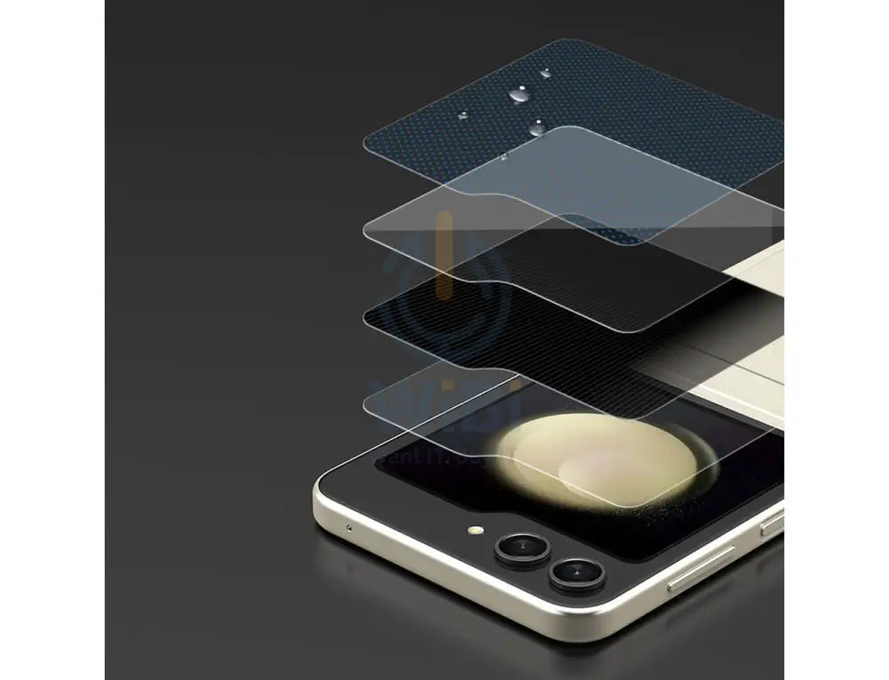 Araree Core Front Tempered Glass Screen Protector - Samsung Galaxy Z Flip 5 / Privacy Accessories > Mobiles & Tablets >