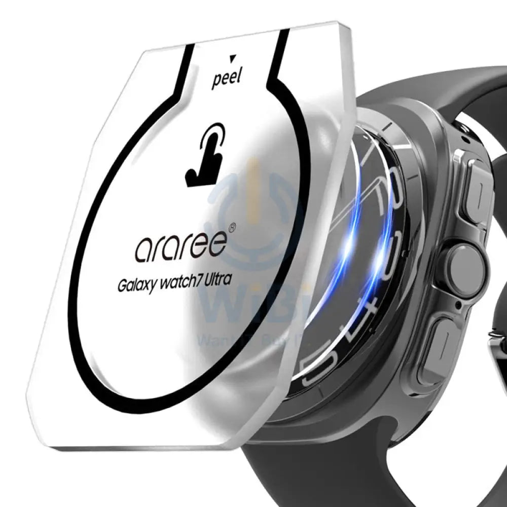Araree Core Glass Screen Protector For Galaxy Watch 7 Ultra (2 Pcs) - Clear Accessories > Smart Watches > Cases &