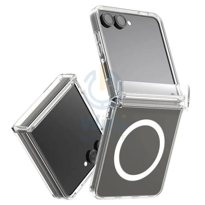 Araree Duple 360 Magsafe With Hinge Protection Case - Samsung Galaxy Z Flip 7 / Clear Accessories > Mobiles & Tablets >