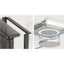 Araree Duple 360 Magsafe With Hinge Protection Case - Samsung Galaxy Z Flip 7 / Clear/Black Accessories > Mobiles &