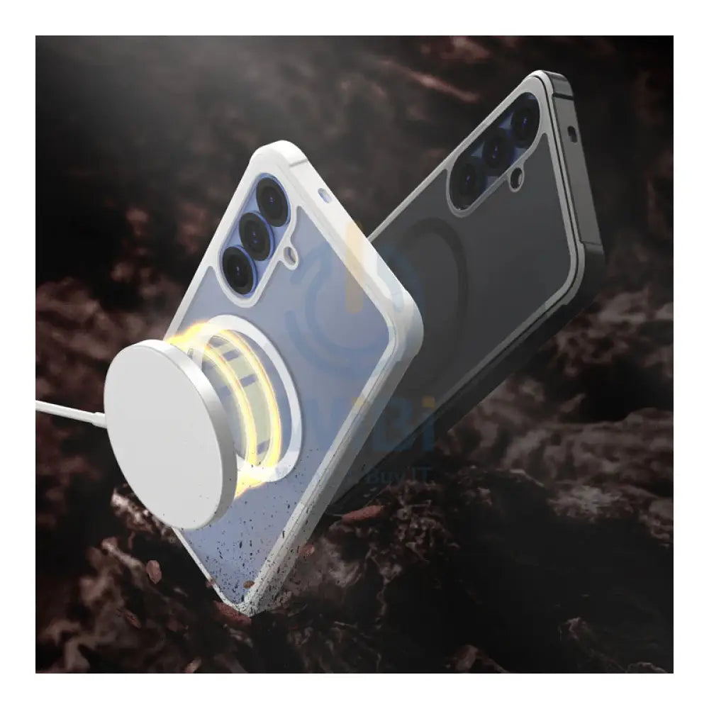 Araree Duple Armor Magsafe Case - Samsung Galaxy S25 Plus / White Accessories > Mobiles & Tablets > Mobiles > Covers &