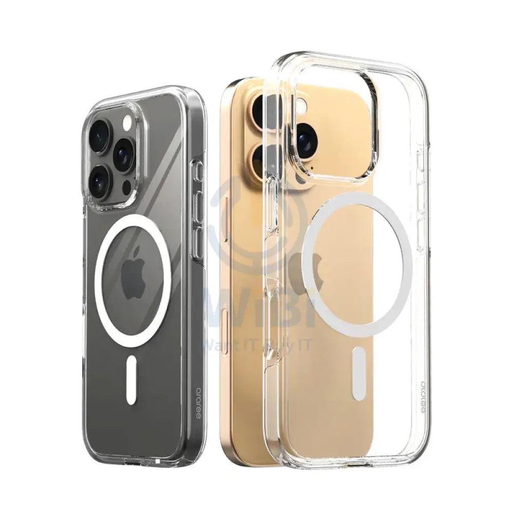 Araree Duple Magsafe TPU Case For Apple iPhone 16 Pro - Clear Accessories > Mobiles & Tablets > Mobiles > Covers & Cases