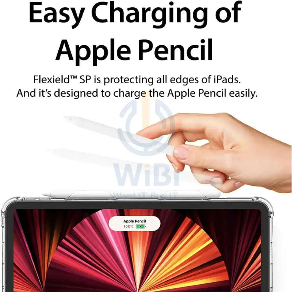Araree Flexield SP Case With Pencil Holder - Apple Ipad Pro 12.9 (2021) / Clear