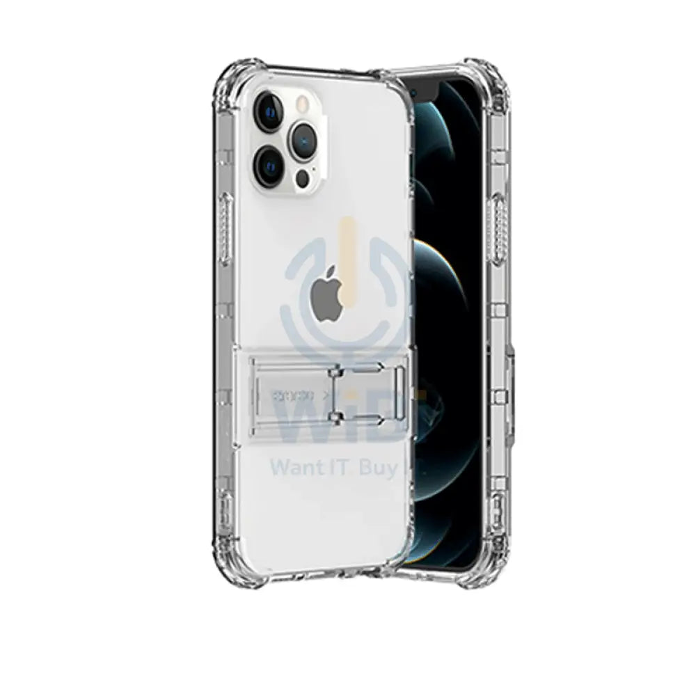 Araree Mach Stand Case For iPhone 12 & 12 Pro - Clear Accessories > Mobiles & Tablets