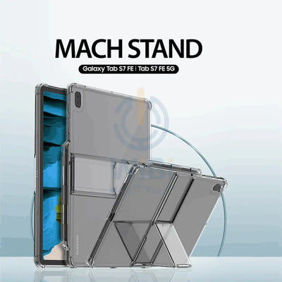 Araree Mach Stand Case For Samsung Tab S7 Fe - Clear Accessories > Mobiles & Tablets
