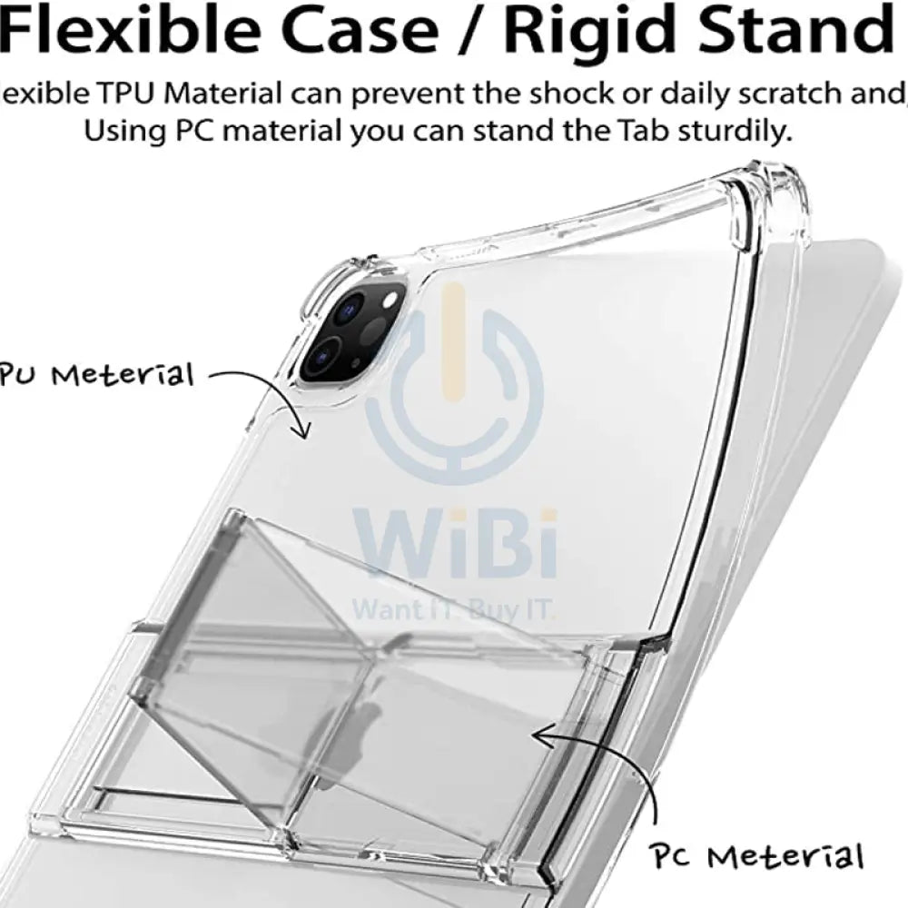 Araree Mach Stand For Apple iPad Air 10.9 (2020) With Kick-Stand - Clear Accessories > Mobiles & Tablets > Offer Zone