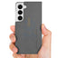 Araree Mustang Dairy Wallet Case For Samsung Galaxy S23 Ultra - Charcoal Grey Accessories > Mobiles & Tablets