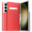 Araree Mustang Dairy Wallet Case For Samsung Galaxy S23 Ultra - Tangerine Red Accessories > Mobiles & Tablets