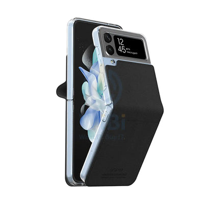 Araree Mustang Diary Case For Samsung Galaxy Z Flip 4 - Black - Black Accessories > Mobiles & Tablets