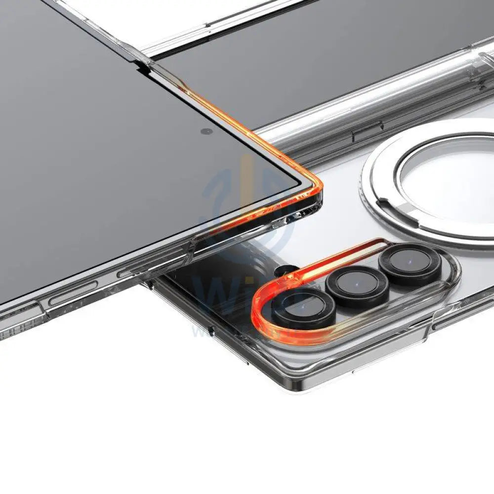 Araree Nukin 360 Magsafe Stand With Hinge Protection Case - Samsung Galaxy Z Fold 7 / Clear Accessories > Mobiles &