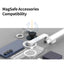 Araree Nukin 360 Magsafe With Hinge Protection Case - Samsung Galaxy Z Fold 7 / Clear Accessories > Mobiles & Tablets >
