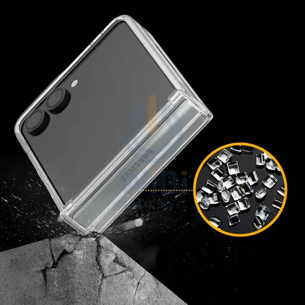 Araree Nukin 360 With Hinge Protection Case - Samsung Galaxy Z Flip 7 / Clear Accessories > Mobiles & Tablets > Mobiles