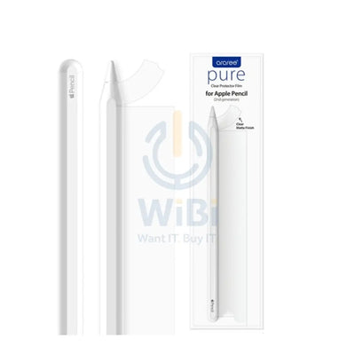 Araree Pure Clear Protector Film For Apple Pencil 2nd Generation - Clear Matte Accessories > Mobiles & Tablets >