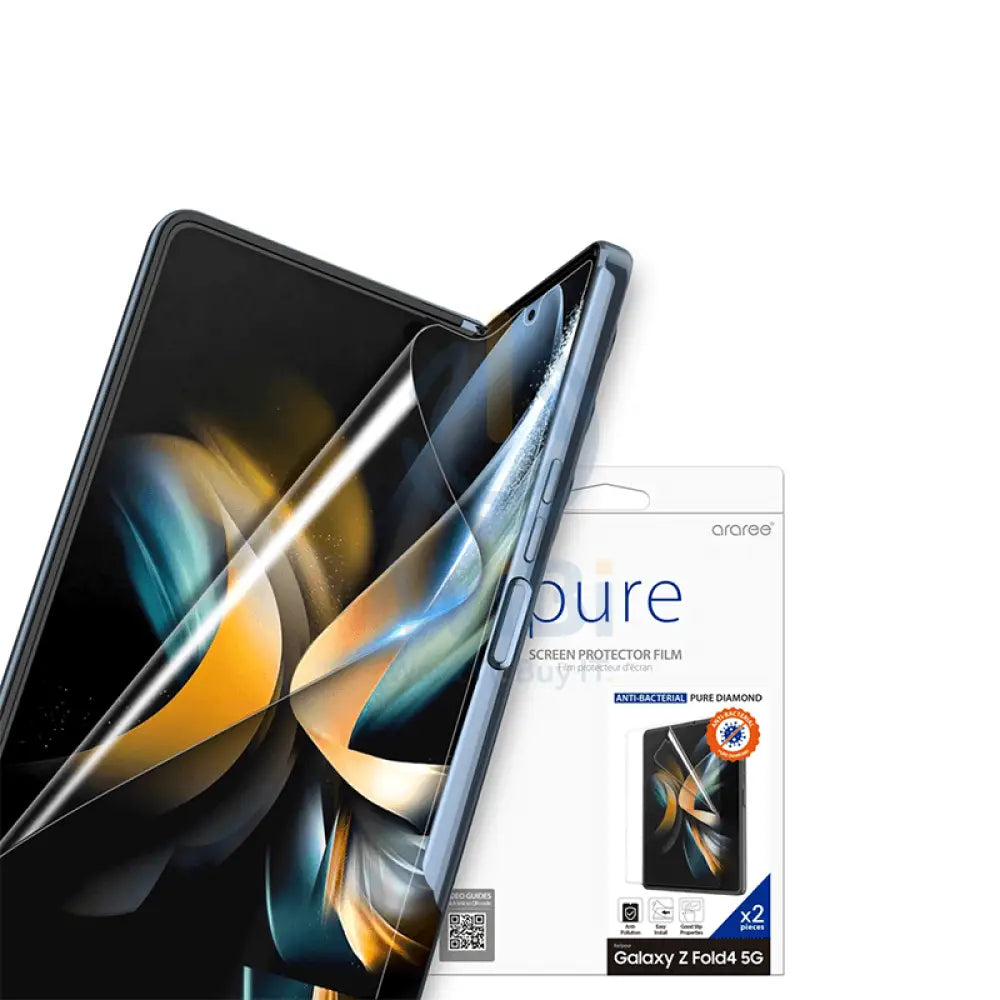 Araree Pure Diamond EUP Film For Z Fold 4 - Clear (2Pcs) Accessories > Mobiles & Tablets > Mobiles > Screen Protectors