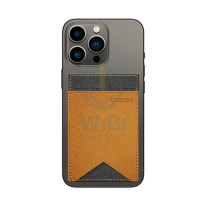 Araree Stick Pocket Leather Card Holder - Saddle Brown Accessories > Mobiles & Tablets > Mobiles > Covers & Cases