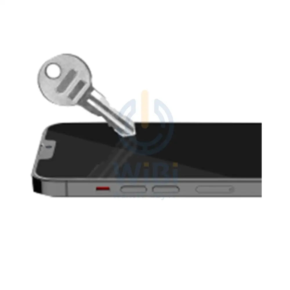 اراري صب كور تغطية كاملة منحنية مضادة للبكتيريا زجاج مقوي أمامي - ايفون 13 برو ماكس /شفاف