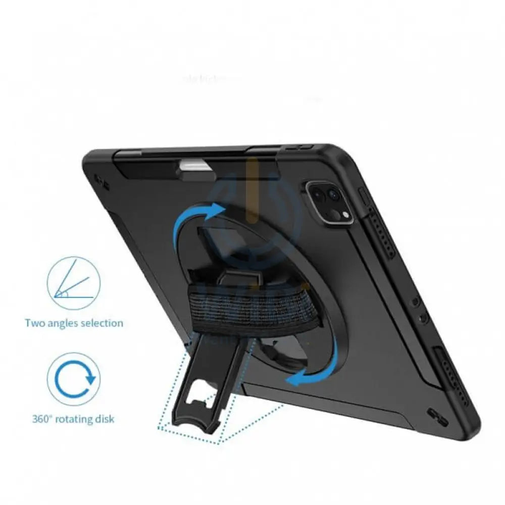 أرمور ألترا 3 طبقات مضاد للصدمات  حافظة  متينة - ايباد برو 11" / أسود