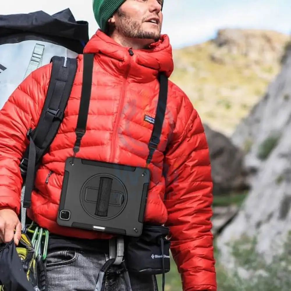 أرمور ألترا 3 طبقات مضاد للصدمات  حافظة  متينة - ايباد برو 11" / أسود