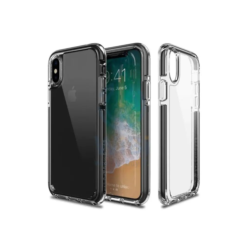 Armor-X iPhone X Ultra Slim Shockproof Crystal Case - Black Accessories > Mobiles & Tablets > Mobiles