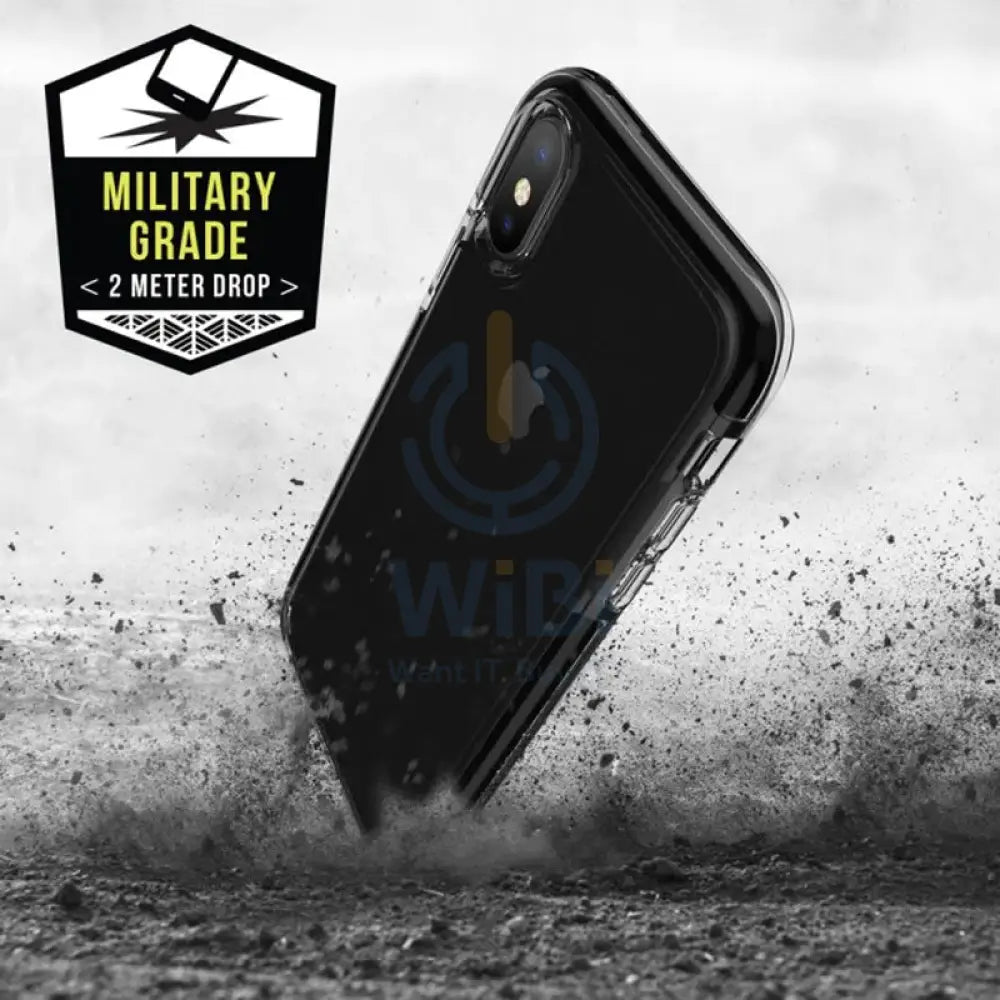 Armor-X iPhone X Ultra Slim Shockproof Crystal Case - Black Accessories > Mobiles & Tablets > Mobiles