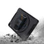 Armor-X Rainproof Military Grade Rugged Case For iPad Mini 5 & 4 With Hand Strap & Kick-Stand - Black Accessories >