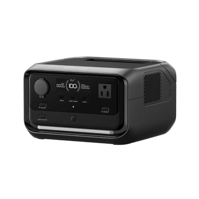 محطة EcoFlow RIVER 3 ماكس بلس المحمولة طاقة  مع EB600 بطارية