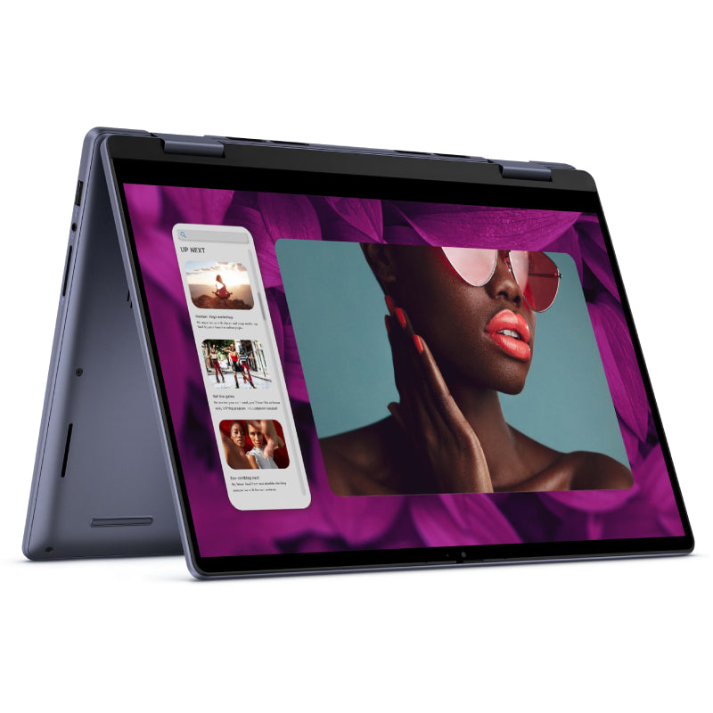 ديل انسبيرون 7445 2 في 1 - 14 بوصة 2K Touch / AMD Ryzen 5 8640HS / 16 جيجابايت  512 جيجابايت NVMe م.2 إس إس دي) / ويندوز 11 هوم  ضمان سنة  لابتوب