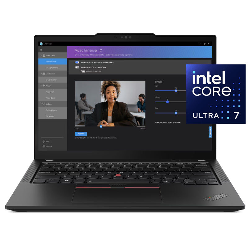 Lenovo ThinkPad X13 Gen 5 AI PC - 13.3" WUXGA / Ultra 7 155U / 16GB / 512GB (NVMe M.2 SSD) / WWAN / DOS (Without OS) / 3YW / Arabic/English / Black - Laptop