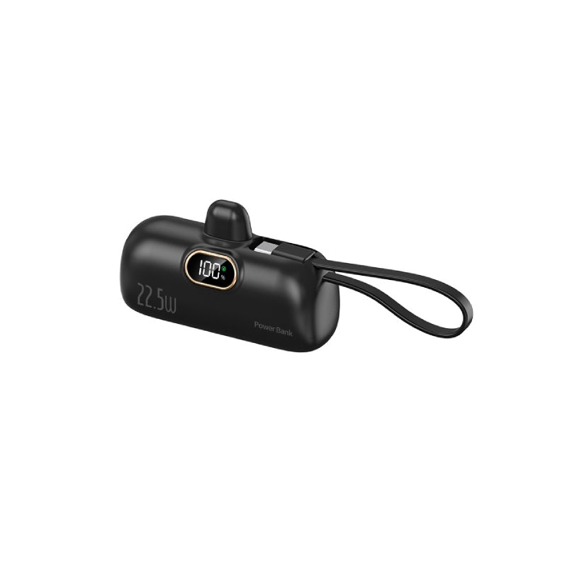 LEEDOR HT-DX268 Fast Charging Power Bank - 20W / 5000mAh / Black