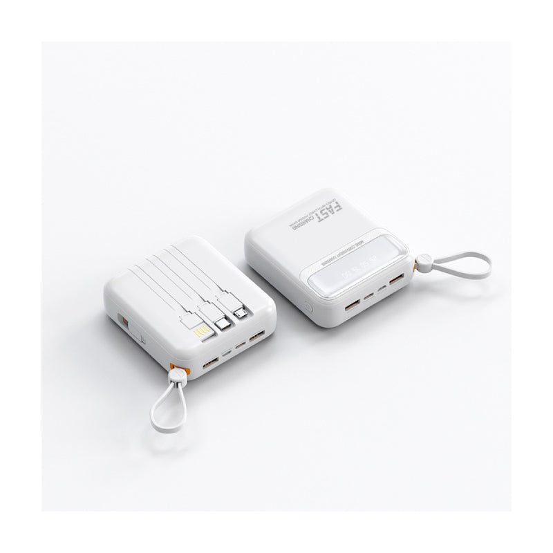 LEEDOR HT-DX255 Fast Charging Power Bank - 20W / 10000mAh / White